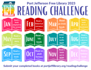 Port Jefferson Free Library 2023 Reading Challenge