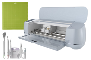 Cricut Maker 3 with accessories and mat