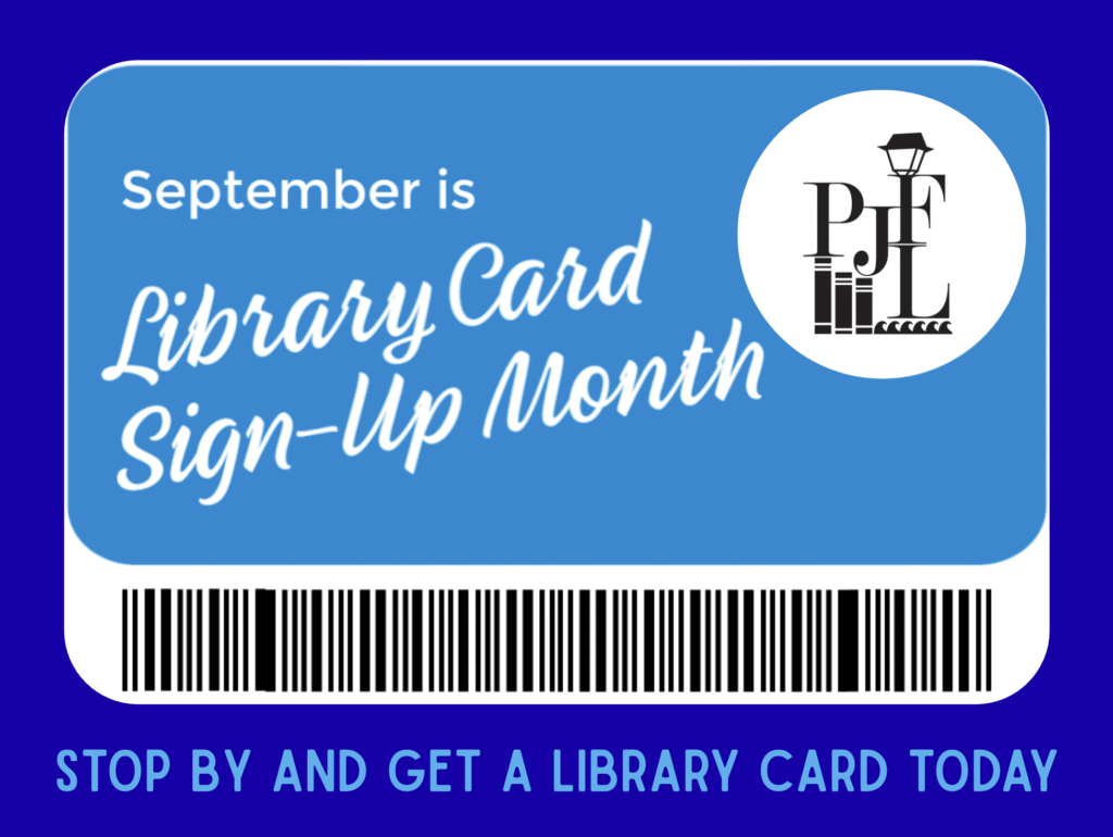 Library card month